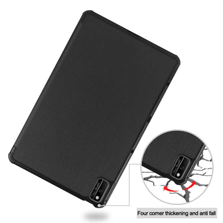 For Huawei Honor V6 / MatePad 10.4 inch Universal Caster Pattern Horizontal Flip Tablet PC Protec...