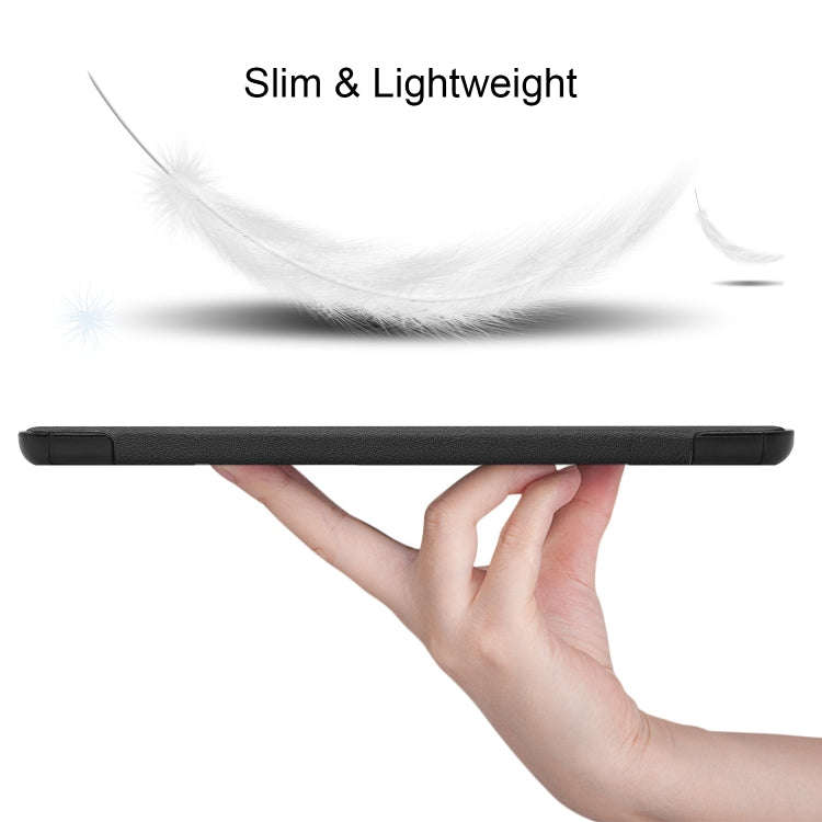 For Huawei Honor V6 / MatePad 10.4 inch Universal Caster Pattern Horizontal Flip Tablet PC Protec...