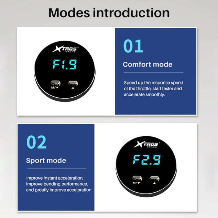 For Ford Territory 2011- TROS CK Car Potent Booster Electronic Throttle Controller