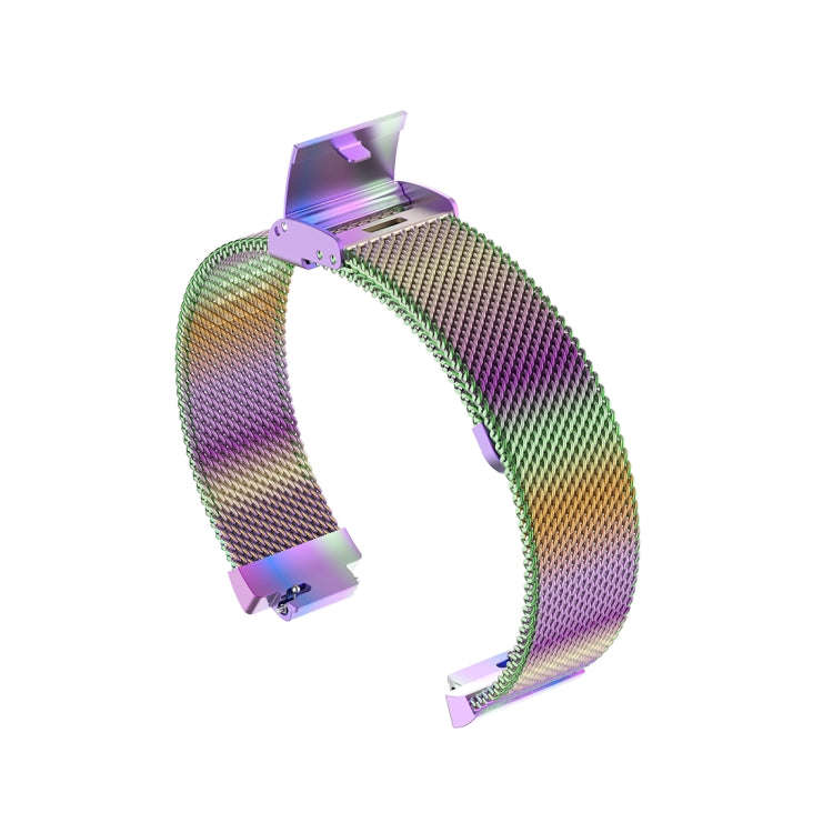 Stainless Steel Metal Mesh Wrist Strap Watch Band for Fitbit Inspire / Inspire HR / Ace 2, Size: ...