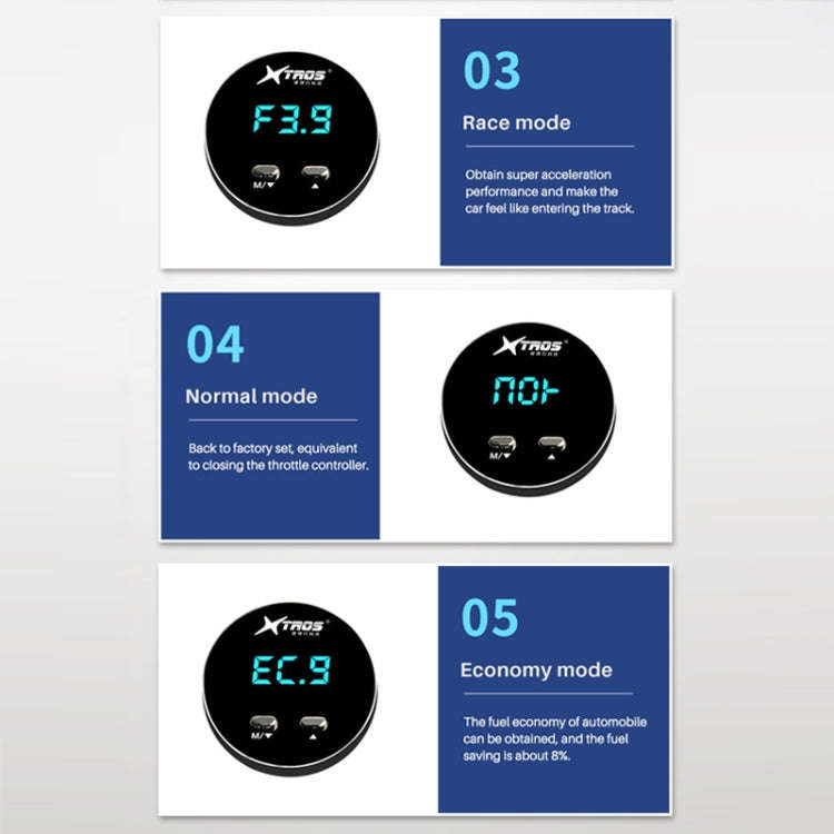 For Mitsubishi Montero 2016- TROS CK Car Potent Booster Electronic Throttle Controller