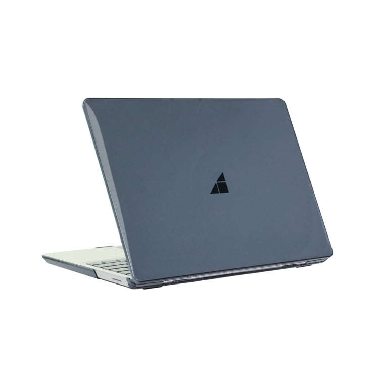 For Microsoft 12.4 inch Laptop Crystal Anti-drop Protective Case(Black)