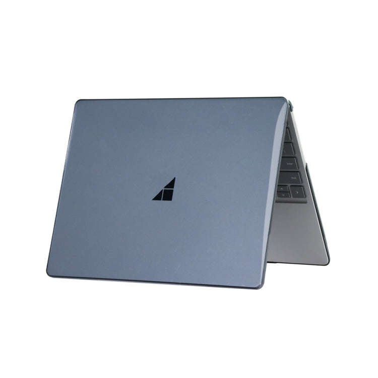 For Microsoft 12.4 inch Laptop Crystal Anti-drop Protective Case(Black)