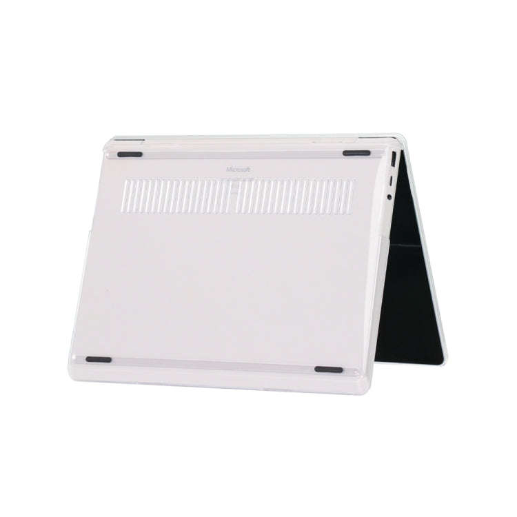 For Microsoft 12.4 inch Laptop Crystal Anti-drop Protective Case(White)