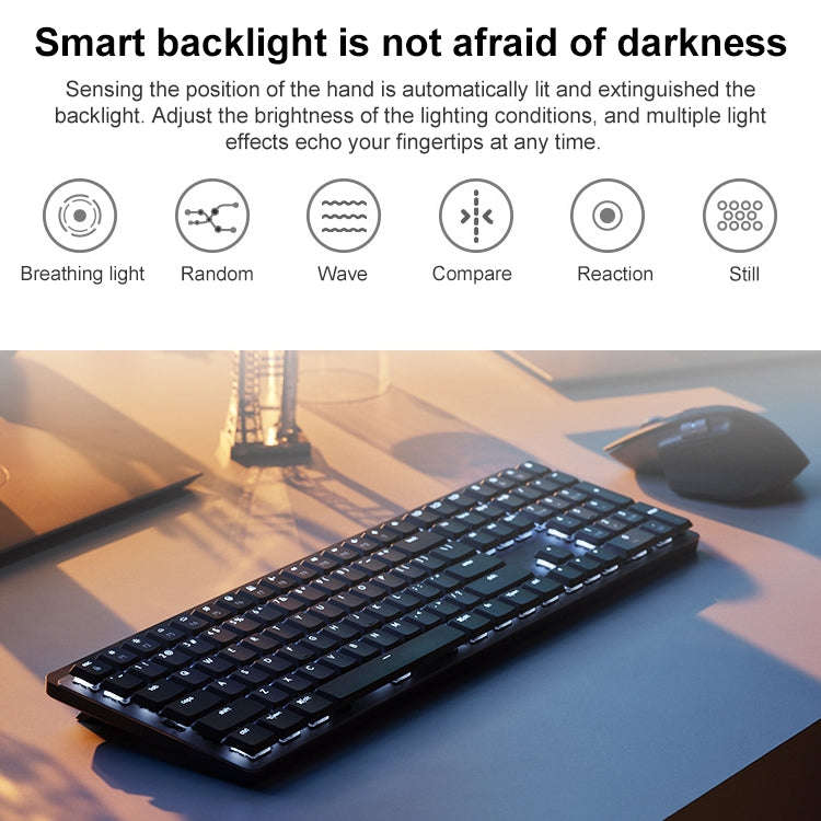 Logitech MX Mechanical Wireless Bluetooth Dual Mode Keyboard with Logi Bolt USB Receiver(Green Axis)