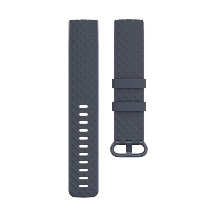 Color Buckle TPU Wrist Strap Watch Band for Fitbit Charge 4 / Charge 3 / Charge 3 SE, Size: S(Blu...