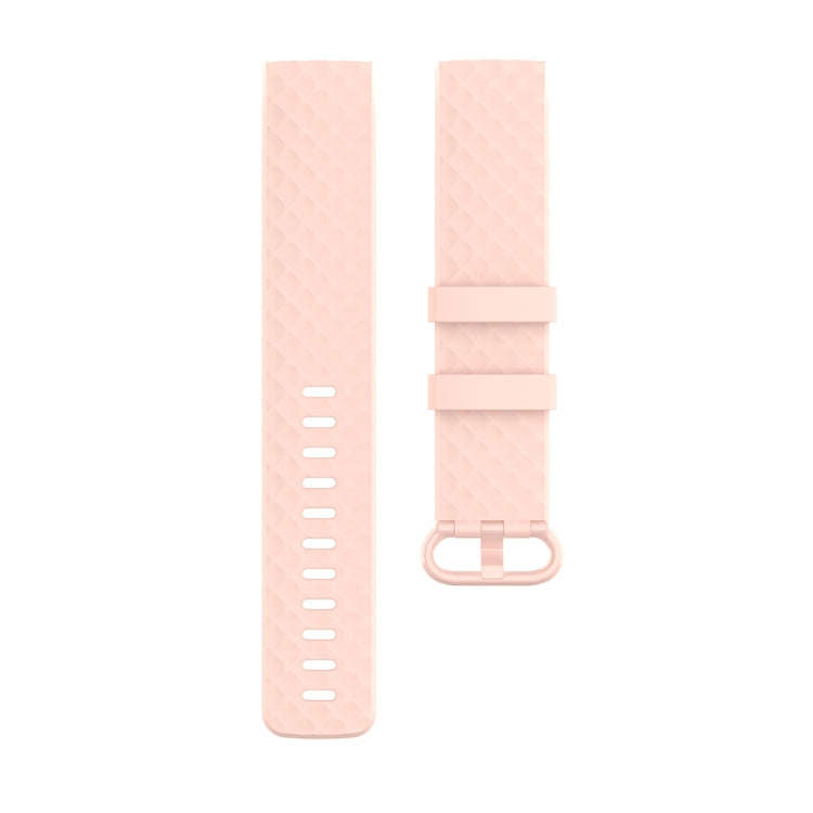 Color Buckle TPU Wrist Strap Watch Band for Fitbit Charge 4 / Charge 3 / Charge 3 SE, Size: S(Lig...