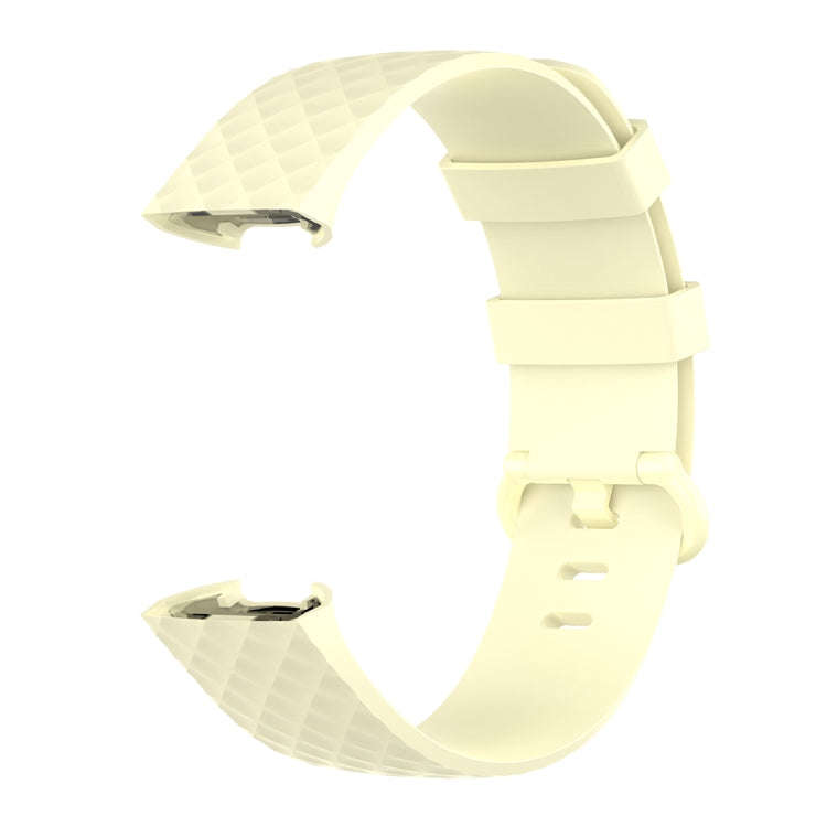 Color Buckle TPU Wrist Strap Watch Band for Fitbit Charge 4 / Charge 3 / Charge 3 SE, Size: S(Lig...