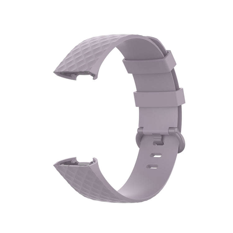 Color Buckle TPU Wrist Strap Watch Band for Fitbit Charge 4 / Charge 3 / Charge 3 SE, Size: L(Lig...