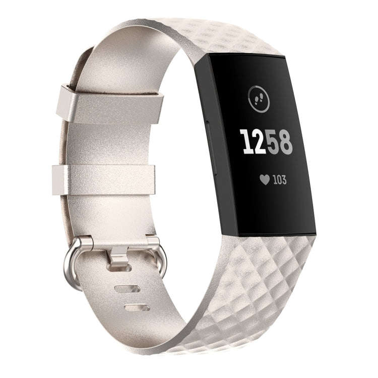 Color Buckle TPU Wrist Strap Watch Band for Fitbit Charge 4 / Charge 3 / Charge 3 SE, Size: L(Cha...