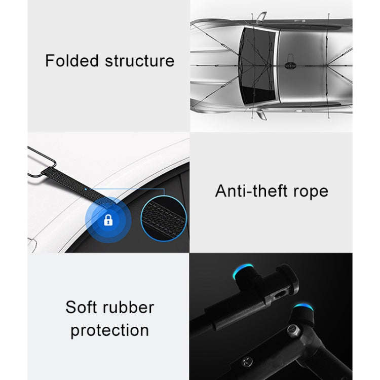 Semi-automatic Awning Tent Car Smart Insulated Cover Outdoor Waterproof Folded Portable Canopy Co...