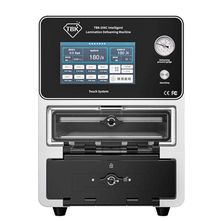 TBK 208C 15-inch Curved Screen Laminating and Defoaming Machine, Plug:US Plug