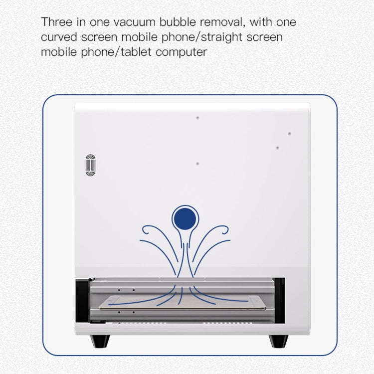 TBK 208C 15-inch Curved Screen Laminating and Defoaming Machine, Plug:EU Plug