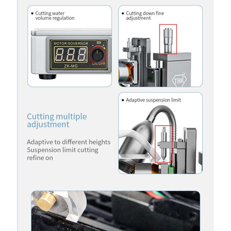 TBK 918 Smart Cutting and Grinding Machine, Plug:US Plug