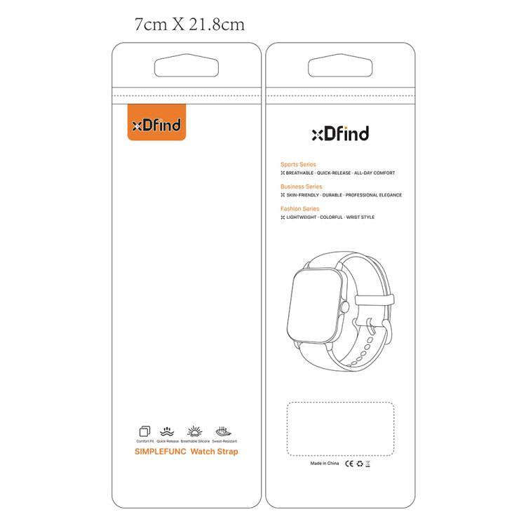 xDfind 18mm Silver Color Buckle TPU Wrist Strap Watch Band for Fitbit Charge 4 / Charge 4 SE / Ch...