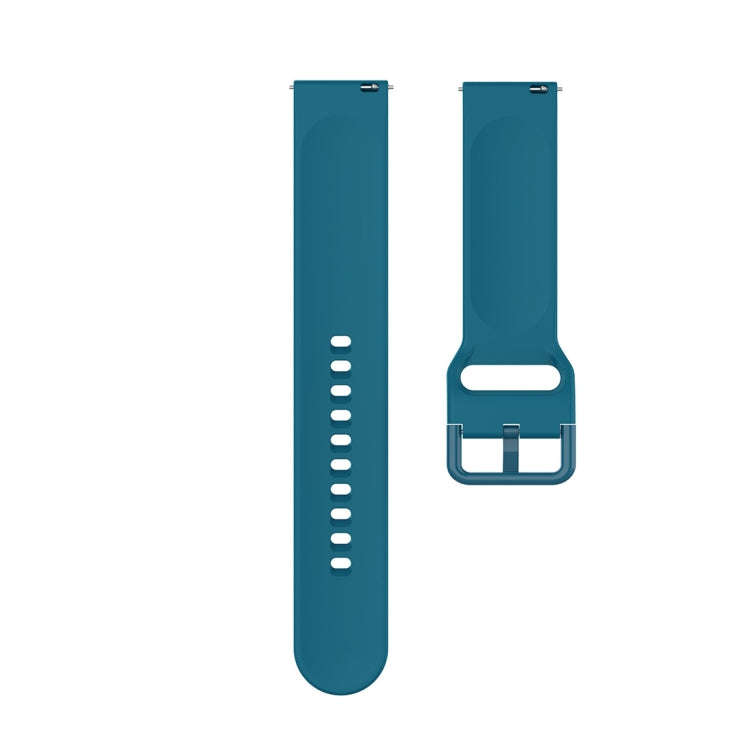23mm Color Buckle Silicone Wrist Strap Watch Band for Fitbit Versa 2 / Versa / Versa Lite / Blaze...