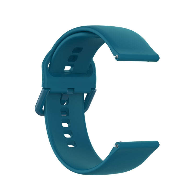 23mm Color Buckle Silicone Wrist Strap Watch Band for Fitbit Versa 2 / Versa / Versa Lite / Blaze...