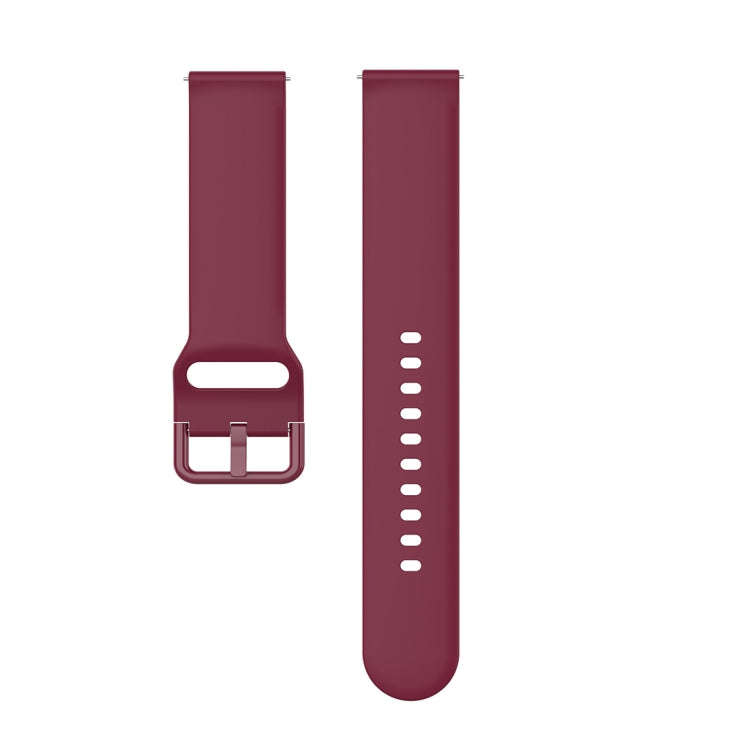 23mm Color Buckle Silicone Wrist Strap Watch Band for Fitbit Versa 2 / Versa / Versa Lite / Blaze...