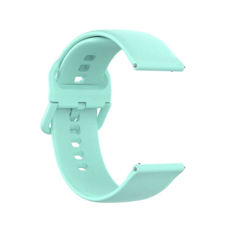 23mm Color Buckle Silicone Wrist Strap Watch Band for Fitbit Versa 2 / Versa / Versa Lite / Blaze...