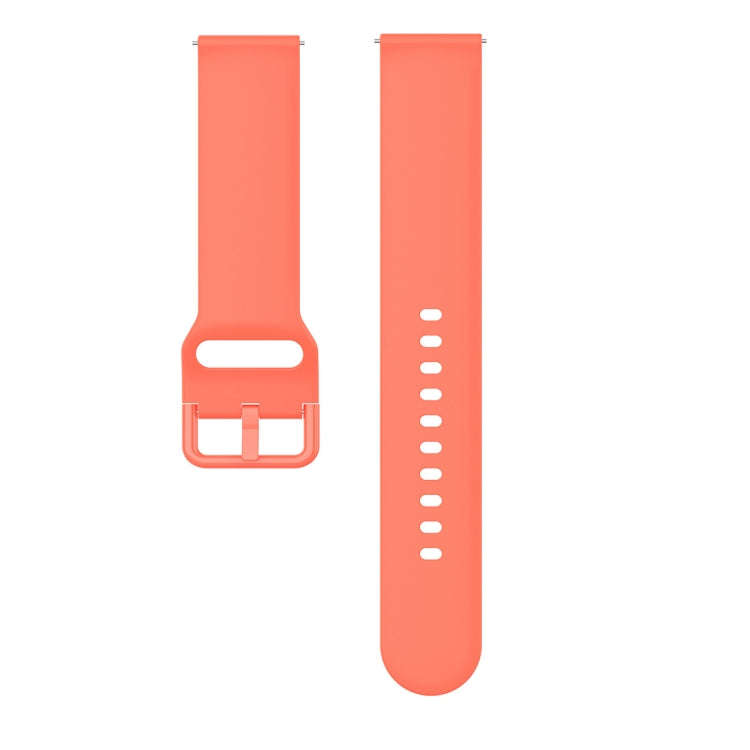 23mm Color Buckle Silicone Wrist Strap Watch Band for Fitbit Versa 2 / Versa / Versa Lite / Blaze...