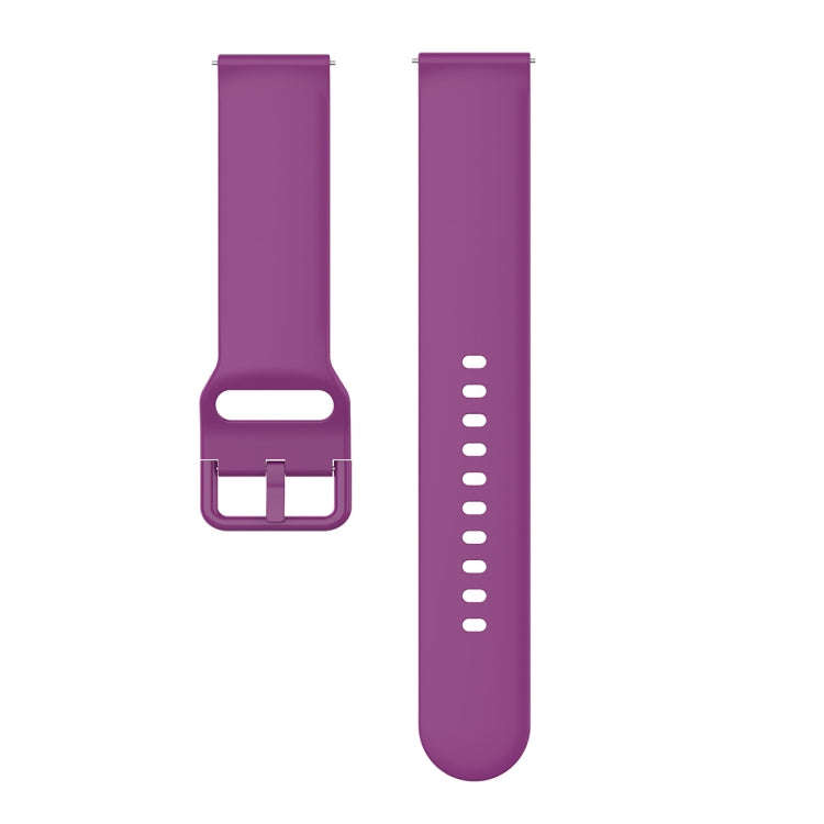 23mm Color Buckle Silicone Wrist Strap Watch Band for Fitbit Versa 2 / Versa / Versa Lite / Blaze...
