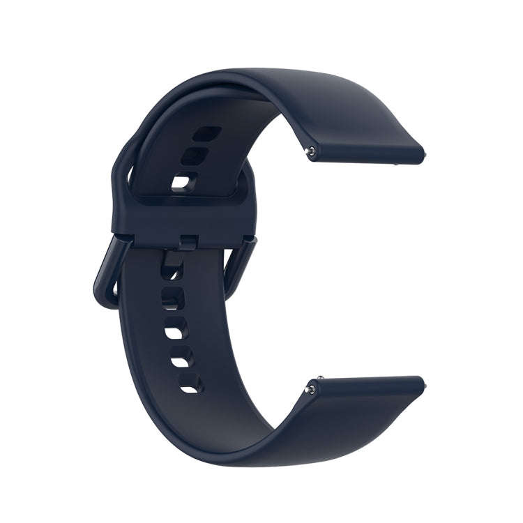 23mm Color Buckle Silicone Wrist Strap Watch Band for Fitbit Versa 2 / Versa / Versa Lite / Blaze...