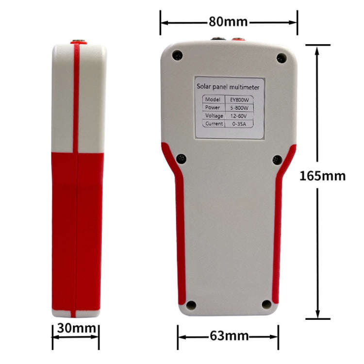 Elejoy EY800W  800W Solar Panel Power Supply Multimeter
