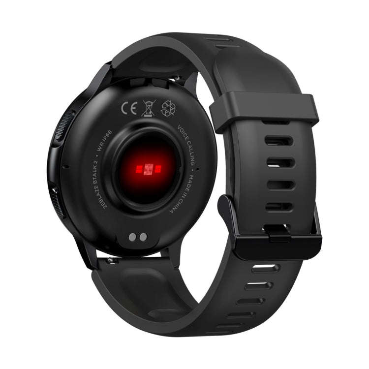 Zeblaze Btalk 2 1.3 inch Round Screen HD Smart Watch Supports Voice Calls/Health Monitoring(Black)