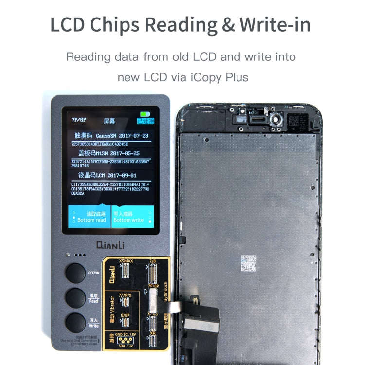 For iPhone 6 - 13 Pro Max Qianli iCopy Plus 2.2 Repair Detection Programmer, Model:Battery Module