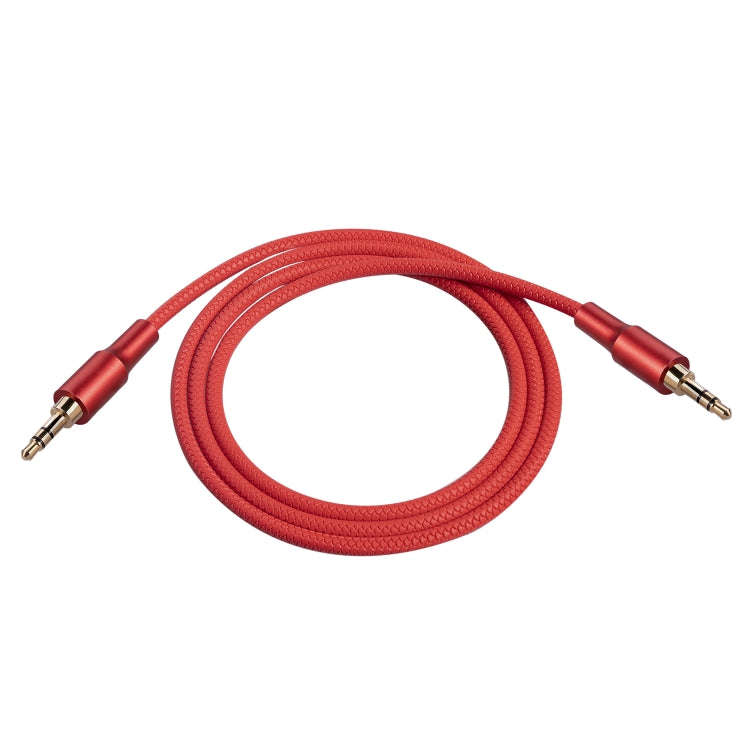2130 3.5mm Male to 3.5mm Male Audio Cable, Length: 1m(Red)