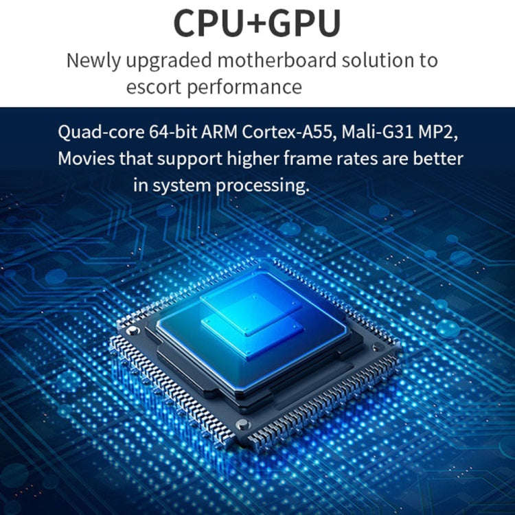 S90 DLP Android 9.0 1GB+8GB 4K Mini WiFi Smart Projector, Power Plug:AU Plug(Black)