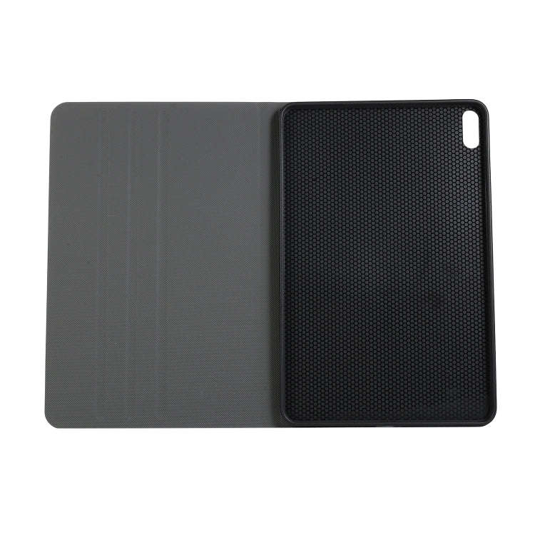 For Huawei Matepad 10.4 Cloth TPU Protective Case with Holder(Gold)