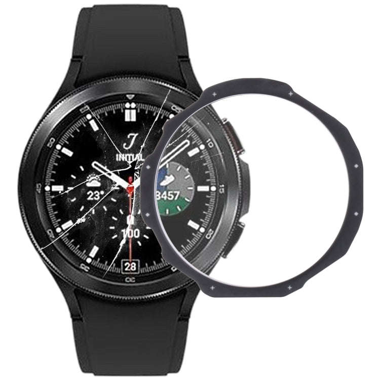 For Samsung Galaxy Watch4 Classic 46mm SM-R890 Original Front Screen Outer Glass Lens(Black)