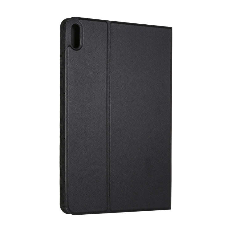 For Huawei Matepad 10.4 Elastic Leather TPU Protective Case with Holder(Black)