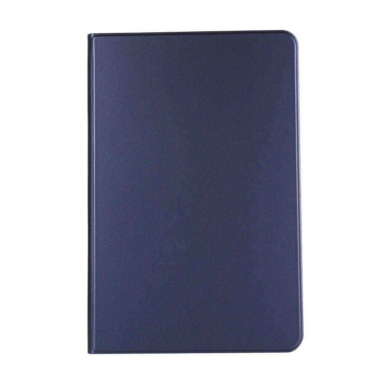 For Huawei Matepad 10.4 Elastic Leather TPU Protective Case with Holder(Dark Blue)