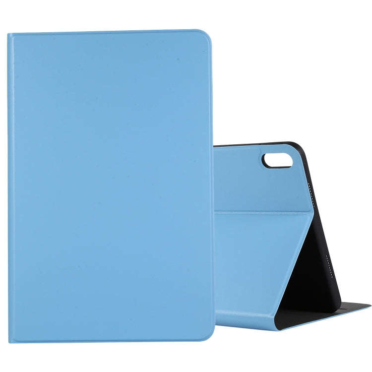 For Huawei Matepad 10.4 Elastic Leather TPU Protective Case with Holder(Blue)