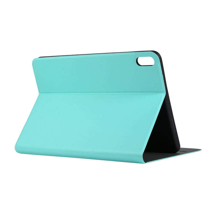 For Huawei Matepad 10.4 Elastic Leather TPU Protective Case with Holder(Mint Green)