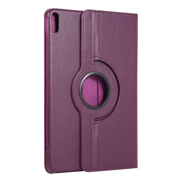 For Huawei Matepad 10.4 Litchi Texture Horizontal Flip 360 Degrees Rotation Leather Case with Hol...