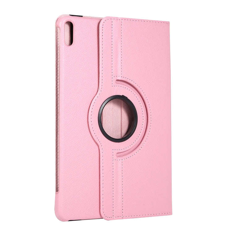 For Huawei Matepad 10.4 Litchi Texture Horizontal Flip 360 Degrees Rotation Leather Case with Hol...