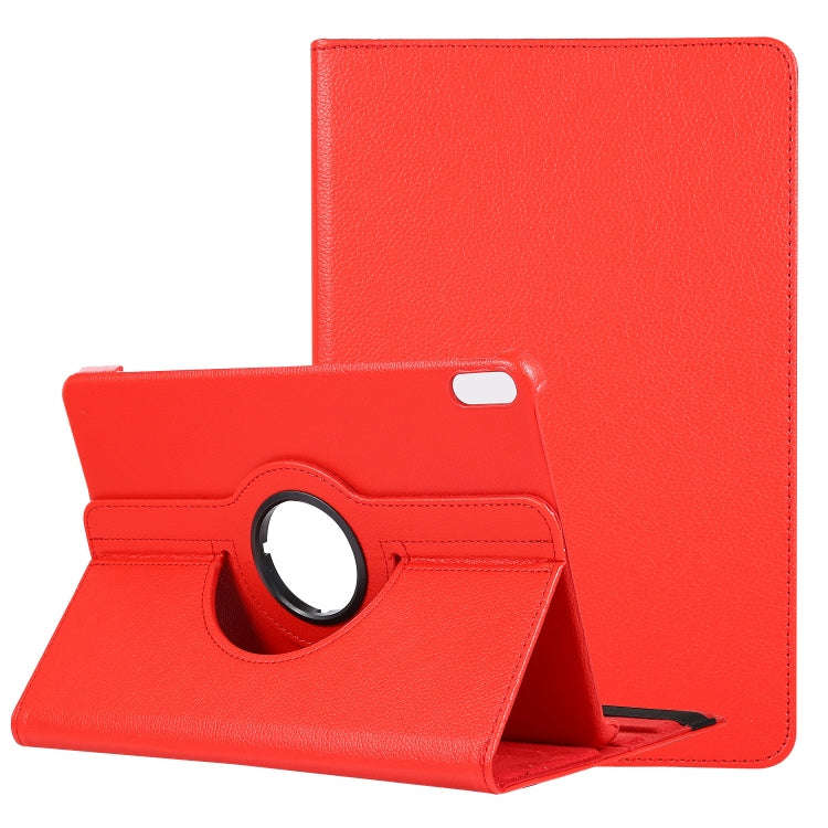 For Huawei Matepad 10.4 Litchi Texture Horizontal Flip 360 Degrees Rotation Leather Case with Hol...
