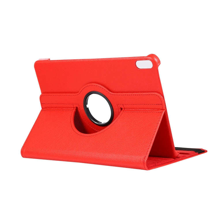 For Huawei Matepad 10.4 Litchi Texture Horizontal Flip 360 Degrees Rotation Leather Case with Hol...