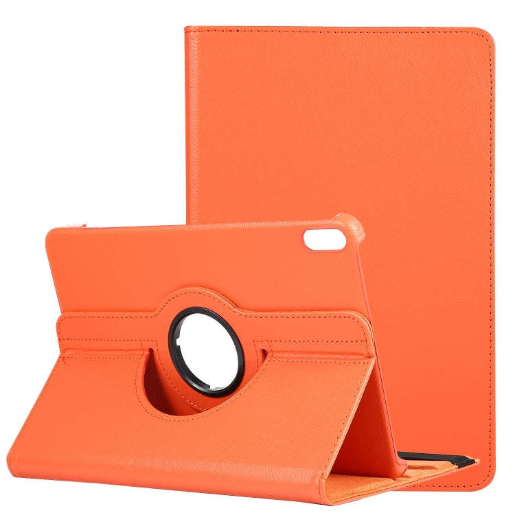 For Huawei Matepad 10.4 Litchi Texture Horizontal Flip 360 Degrees Rotation Leather Case with Hol...