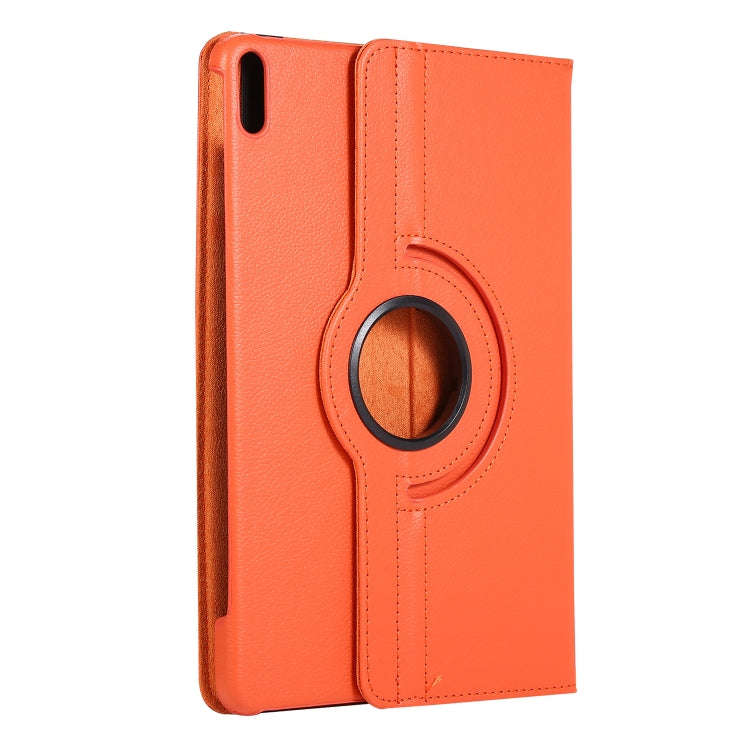For Huawei Matepad 10.4 Litchi Texture Horizontal Flip 360 Degrees Rotation Leather Case with Hol...