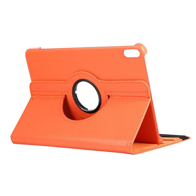 For Huawei Matepad 10.4 Litchi Texture Horizontal Flip 360 Degrees Rotation Leather Case with Hol...
