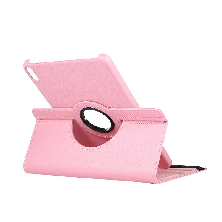 For Huawei Matepad 10.4 Litchi Texture Horizontal Flip 360 Degrees Rotation Leather Case with Hol...