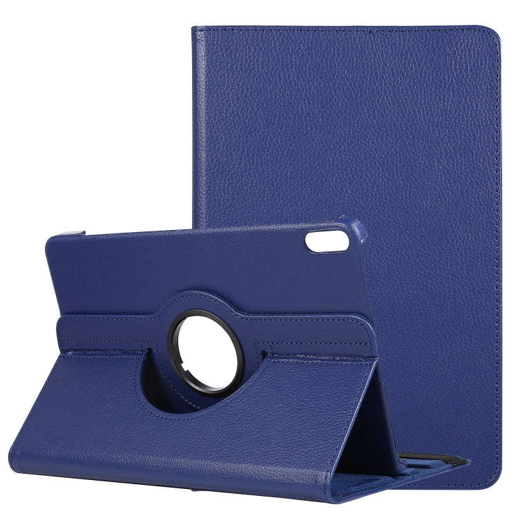 For Huawei Matepad 10.4 Litchi Texture Horizontal Flip 360 Degrees Rotation Leather Case with Hol...