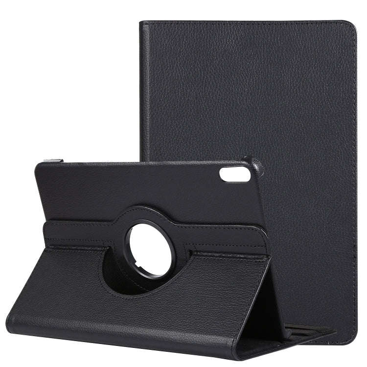 For Huawei Matepad 10.4 Litchi Texture Horizontal Flip 360 Degrees Rotation Leather Case with Hol...