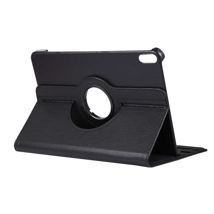 For Huawei Matepad 10.4 Litchi Texture Horizontal Flip 360 Degrees Rotation Leather Case with Hol...