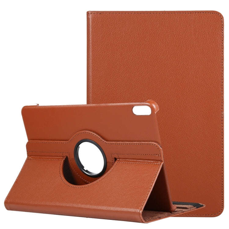 For Huawei Matepad 10.4 Litchi Texture Horizontal Flip 360 Degrees Rotation Leather Case with Hol...