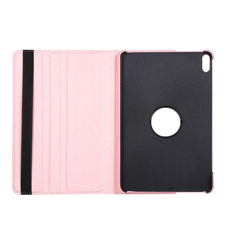 For Huawei Matepad 10.4 Litchi Texture Horizontal Flip 360 Degrees Rotation Leather Case with Hol...